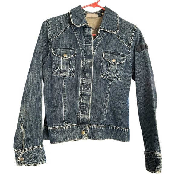 Blue Denim Jean Jacket - Picture 7 of 15